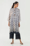 Sana Safinaz | Silk Tunics | SS24STP145 S Multicolor Crepe