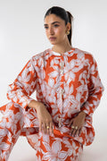 Sana Safinaz | Silk Tunics | SS24STP151P2T L Multicolor Poly Satin