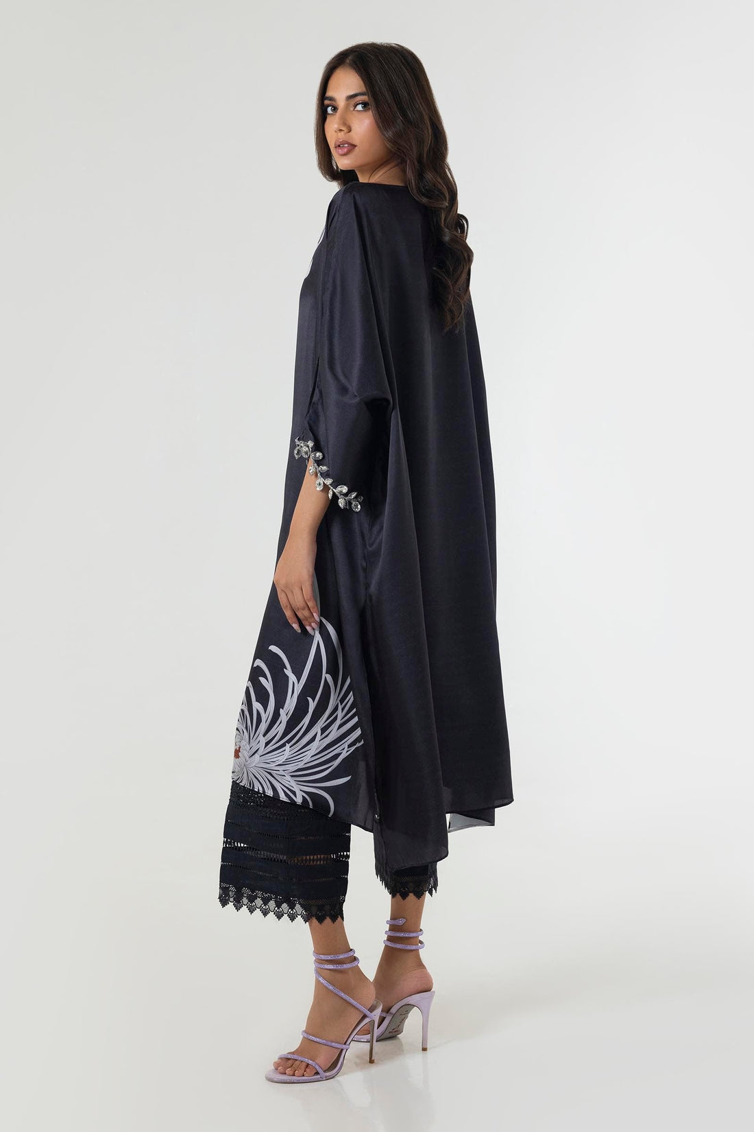 Sana Safinaz | Silk Tunics | SS24STP159 XS Multicolor Poly Satin