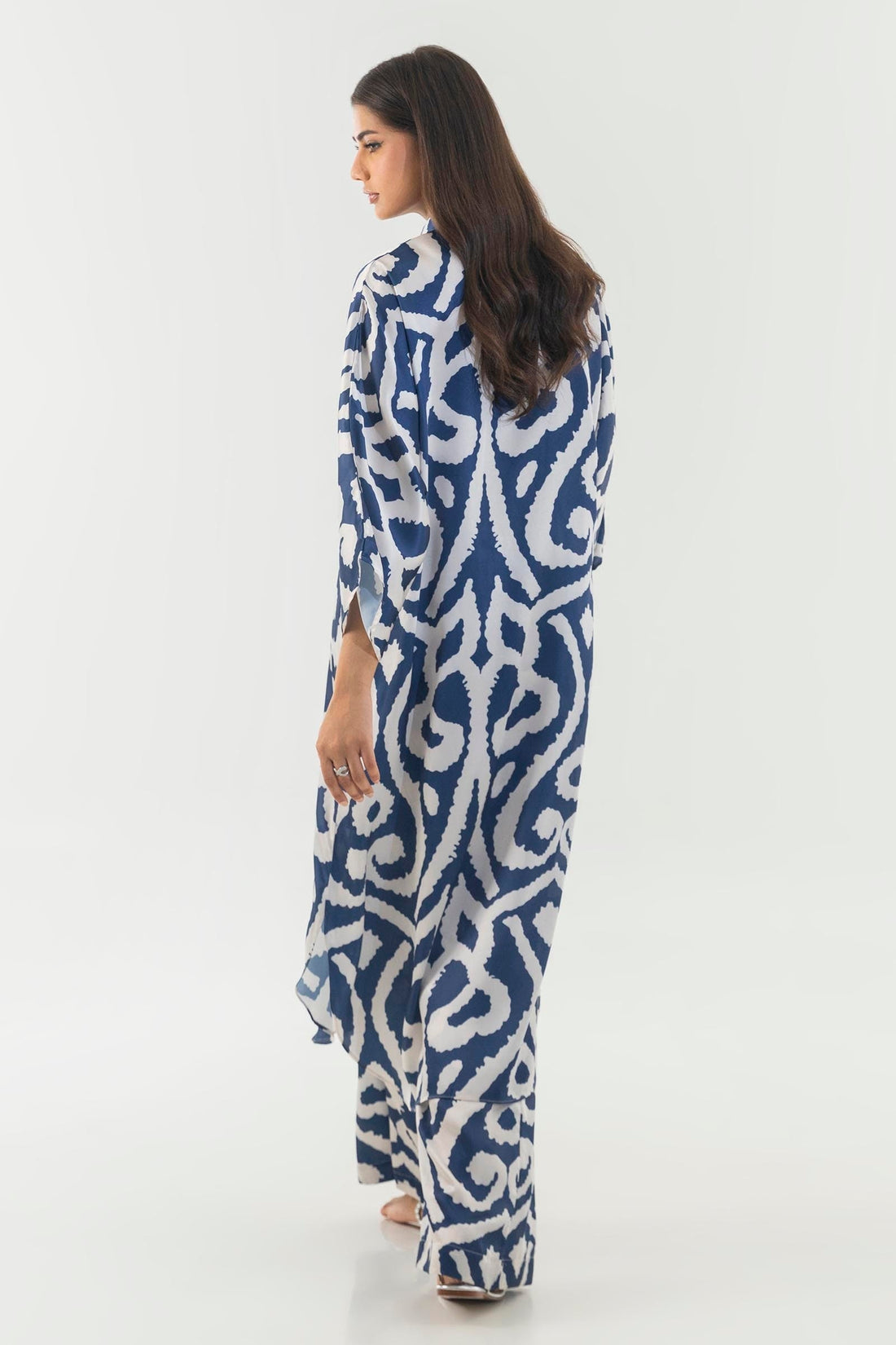 Sana Safinaz | Silk Tunics | SS24STP166P2T S Multicolor Poly Satin