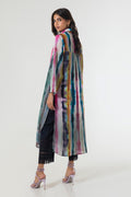 Sana Safinaz | Silk Tunics | SS24STP179 M Multicolor Poly Satin