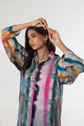 Sana Safinaz | Silk Tunics | SS24STP179 L Multicolor Poly Satin