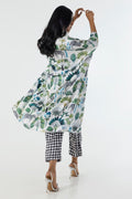 Sana Safinaz | Silk Tunics | SX24STP190P2T M Multicolor Poly Satin