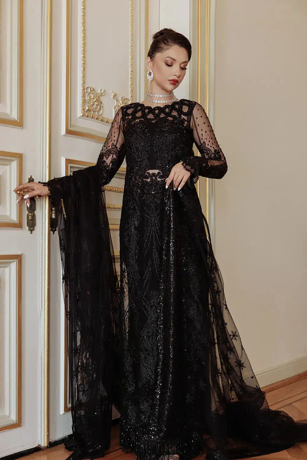 Saira Rizwan | Lumiere Festive 23 | STELA SR-05 - Pakistani Designer Dress - by Saira Rizwan | Type: Bridal - 100% Original at Saira Sultan