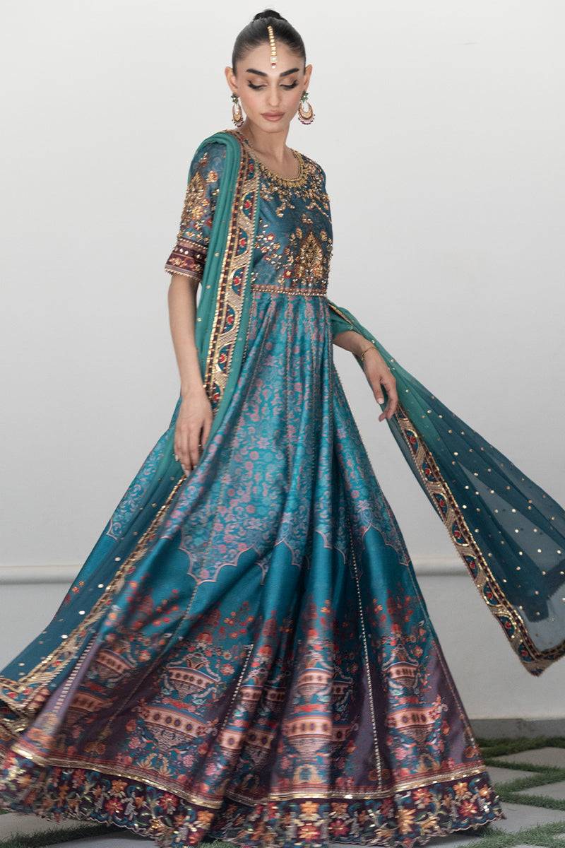 Mina Hassan | Formal Dholki Collection | Lyla - Pakistani Designer Dress - by Mina Hassan | Type: Ladies Clothes - 100% Original at Saira Sultan