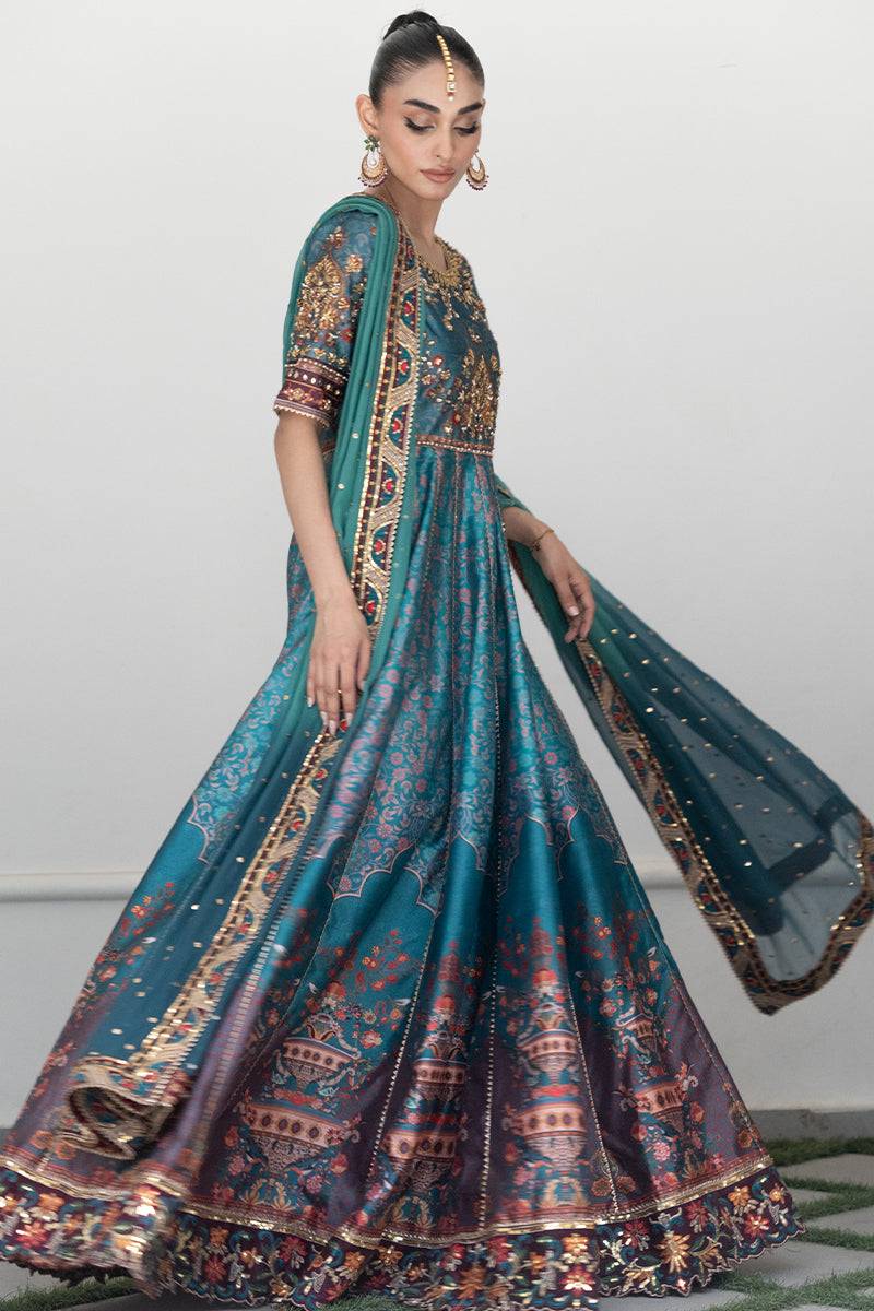 Mina Hassan | Formal Dholki Collection | Lyla - Pakistani Designer Dress - by Mina Hassan | Type: Ladies Clothes - 100% Original at Saira Sultan