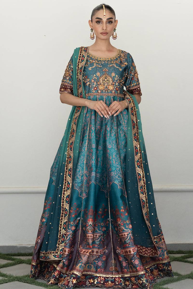 Mina Hassan | Formal Dholki Collection | Lyla - Pakistani Designer Dress - by Mina Hassan | Type: Ladies Clothes - 100% Original at Saira Sultan