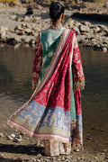 Sana Safinaz | Winter Shawl 24 | Velvet V241-006-3CP - Pakistani Designer Dress - by Sana Safinaz | Type: Ladies Clothes - 100% Original at Saira Sultan