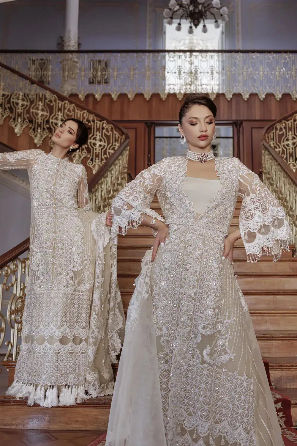 Saira Rizwan | Lumiere Festive 23 | DAISY SR-04 - Pakistani Designer Dress - by Saira Rizwan | Type: Bridal - 100% Original at Saira Sultan