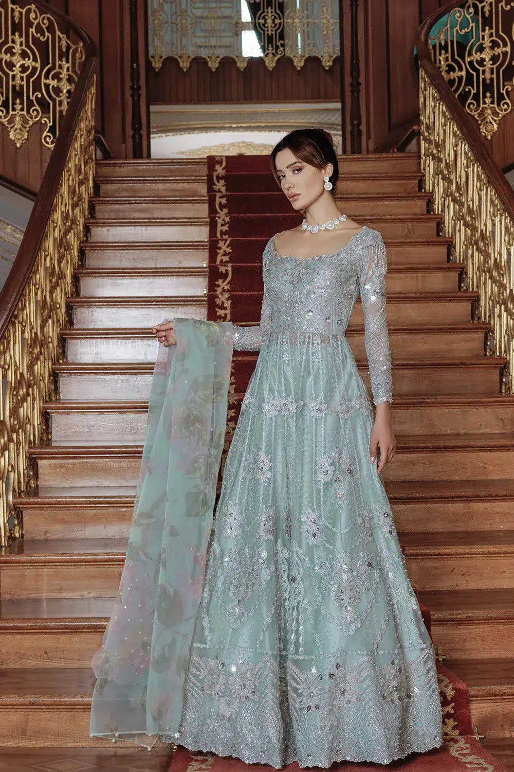 Saira Rizwan | Lumiere Festive 23 | SR-07 - Pakistani Designer Dress - by Saira Rizwan | Type: Bridal - 100% Original at Saira Sultan