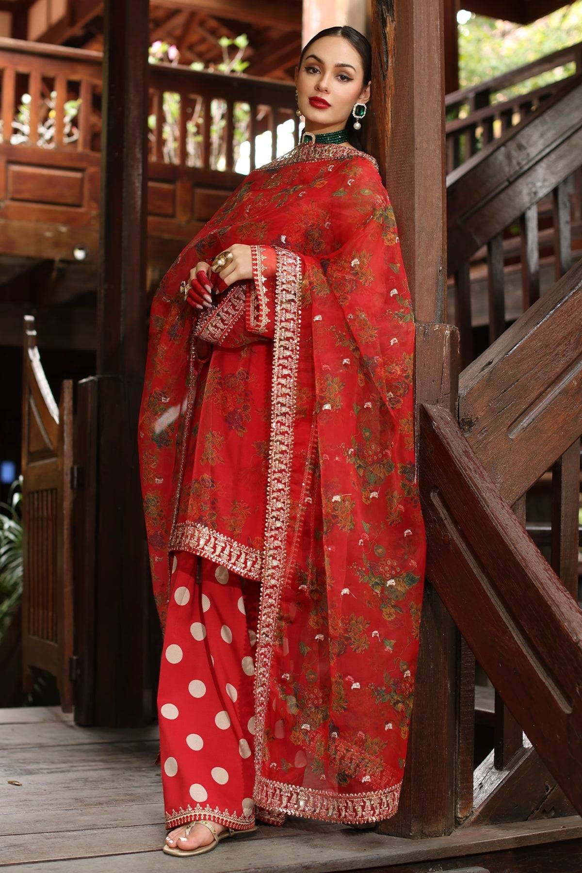 Charizma | Festive Pret | CMA-5-37 - Pakistani Designer Dress - by Charizma | Type: Ladies Clothes - 100% Original at Saira Sultan