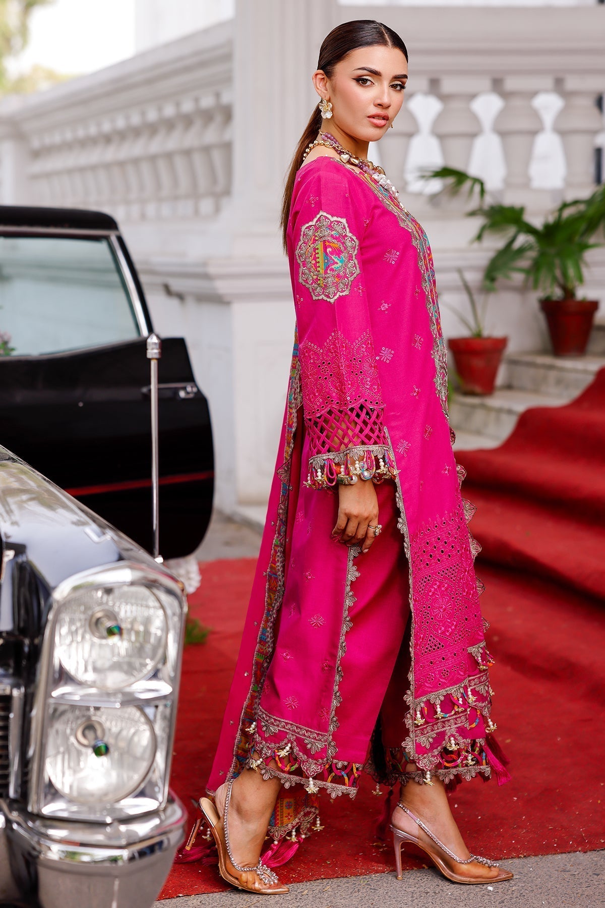 Charizma | Naranji Lawn 25 | CT5-14 L Candy Pink Lawn