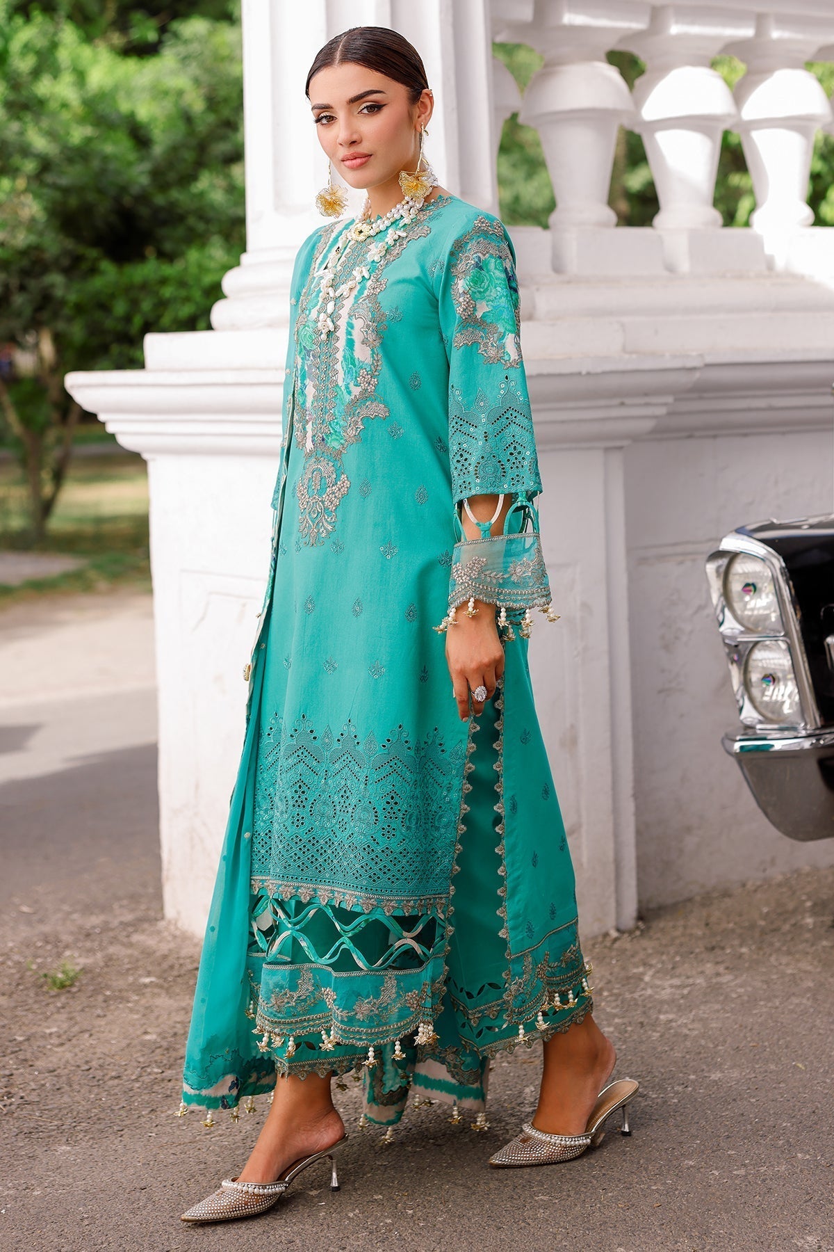 Charizma | Naranji Lawn 25 | CT5-15 M Teal Green Lawn