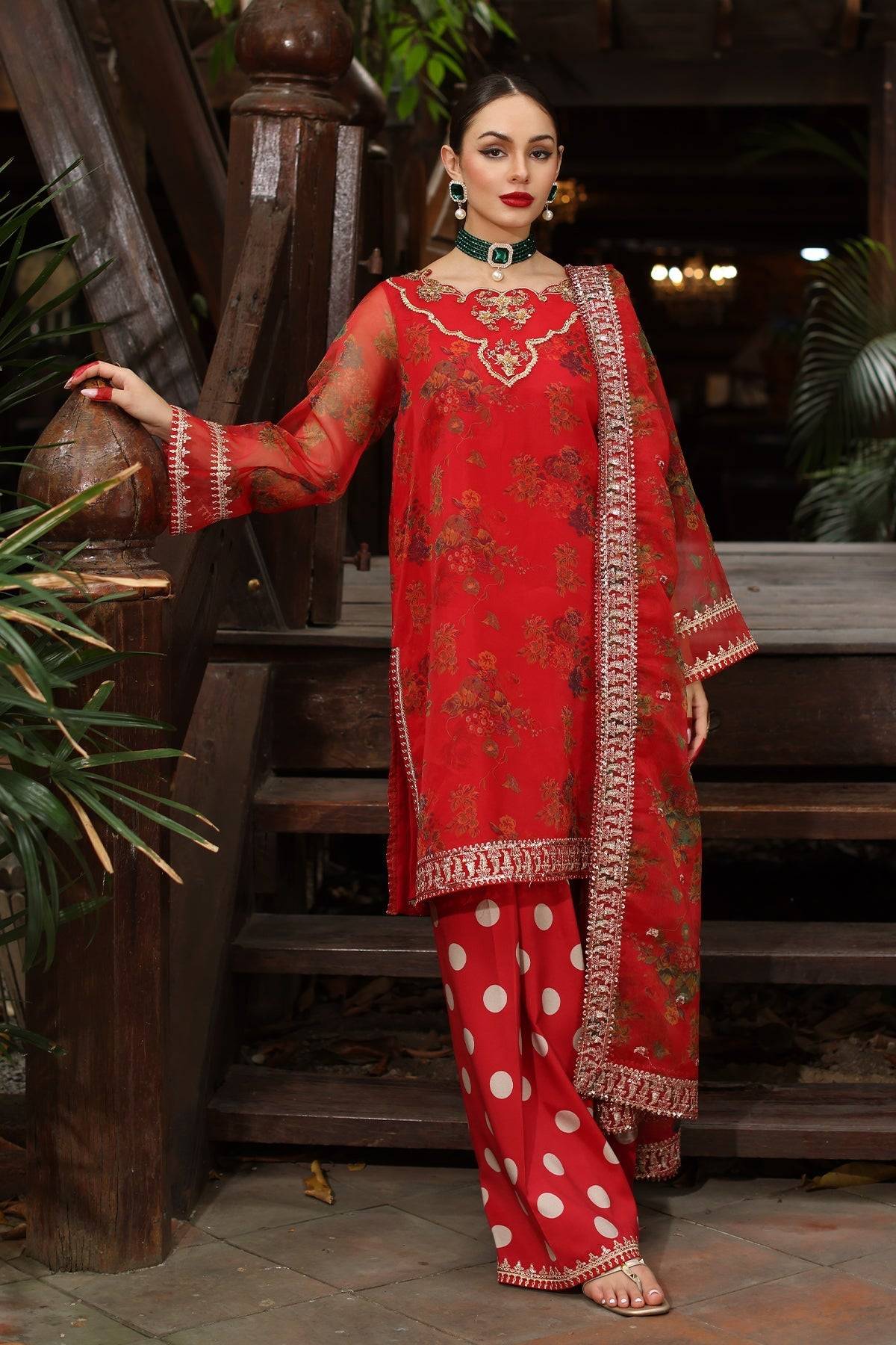 Charizma | Festive Pret | CMA-5-37 - Pakistani Designer Dress - by Charizma | Type: Ladies Clothes - 100% Original at Saira Sultan