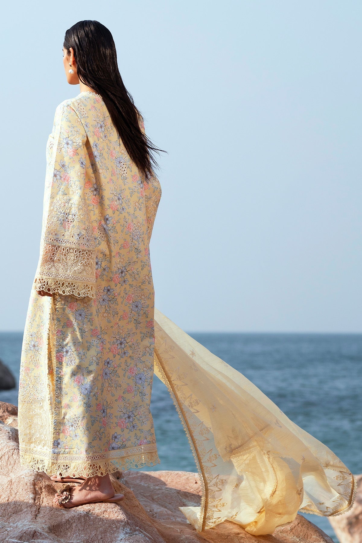 Afrozeh | Summer Together 25 | Baroque L Beige Lawn