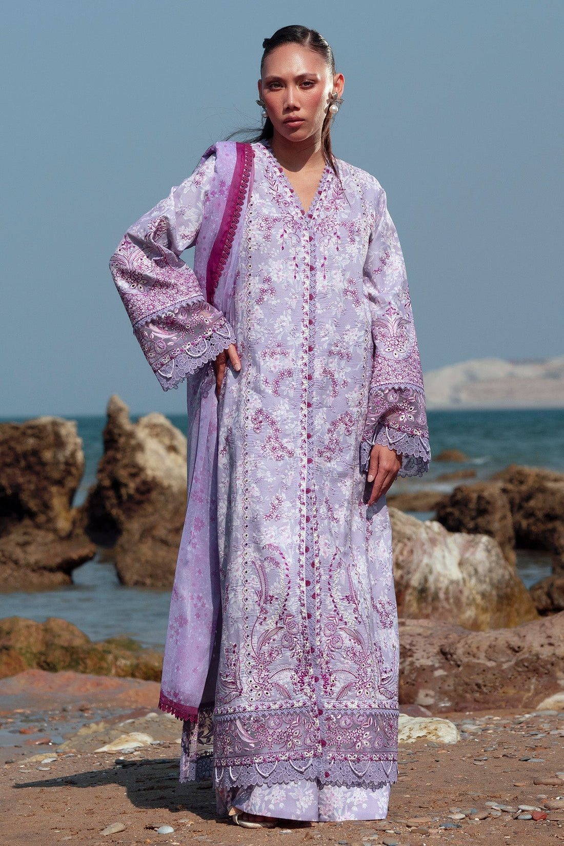 Afrozeh | Summer Together 25 | Amethyst XS Lilac Lawn