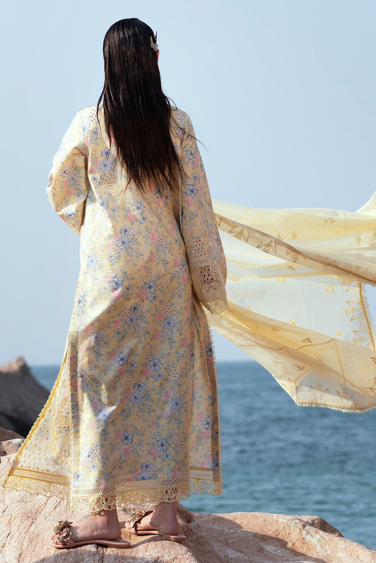 Afrozeh | Summer Together 25 | Baroque S Beige Lawn