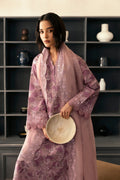 Afrozeh | Day Break | Rain Warmed M Lilac Gray Lawn
