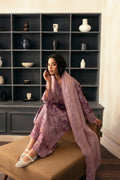 Afrozeh | Day Break | Rain Warmed L Lilac Gray Lawn