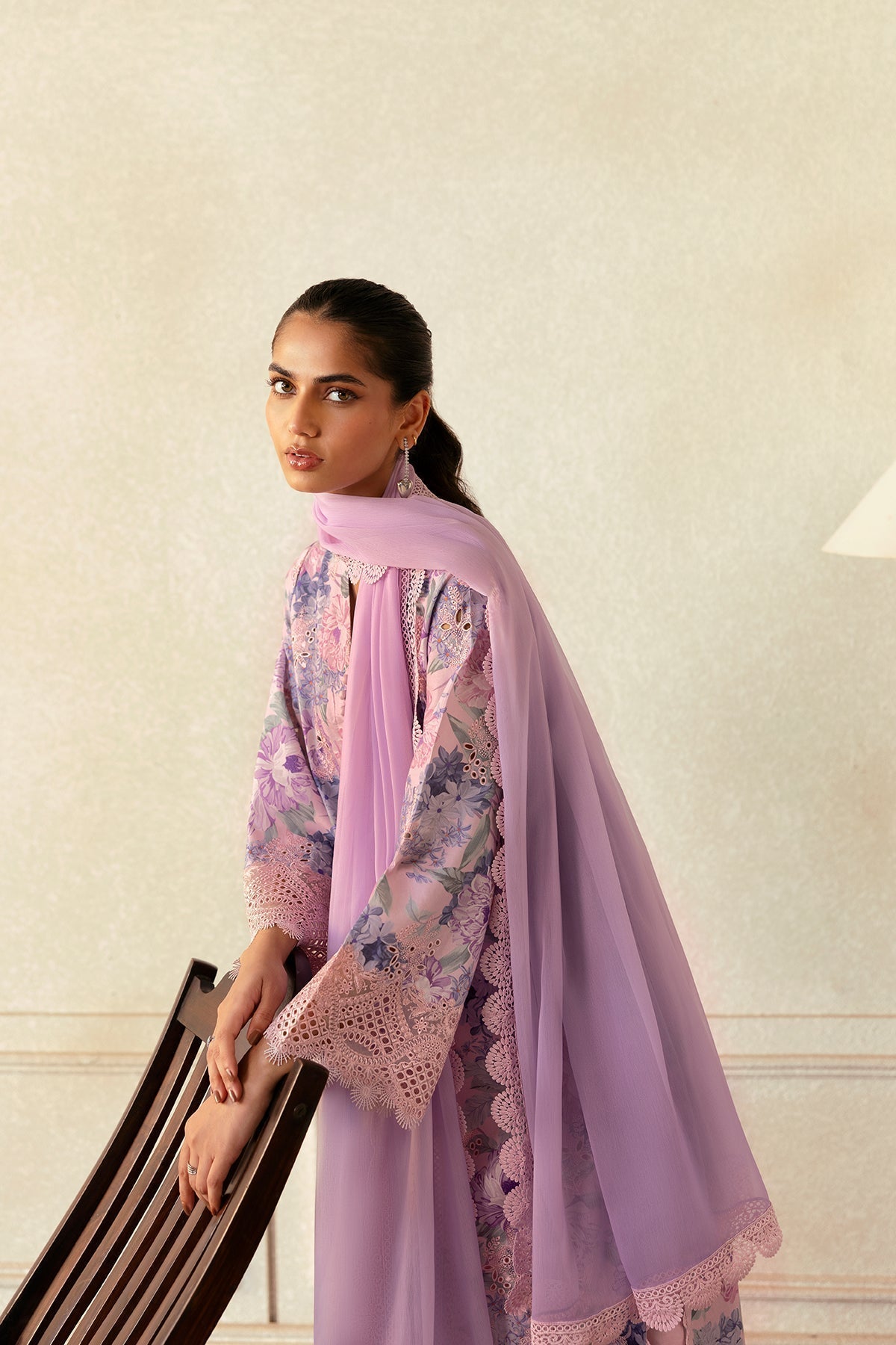 Afrozeh | Day Break | Cloud Kissed M Lilac Lawn