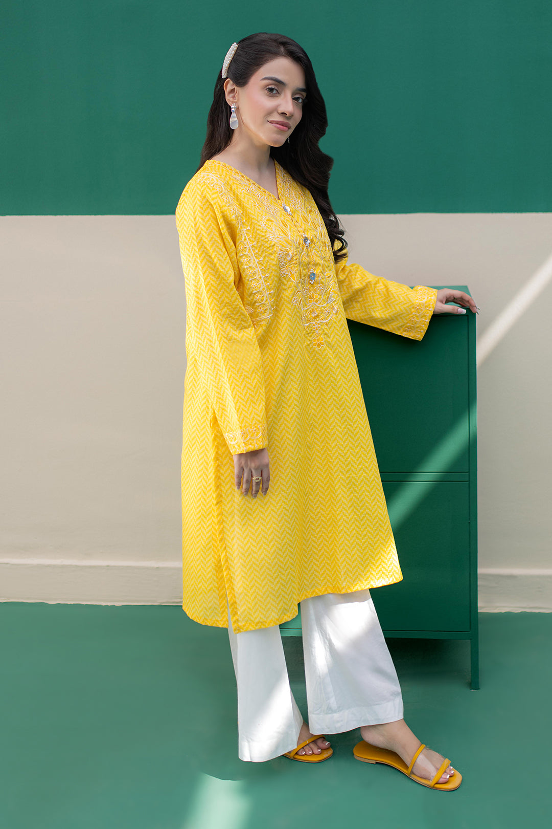 Zellbury | Summer Pret | Embroidered Kurta - 2895