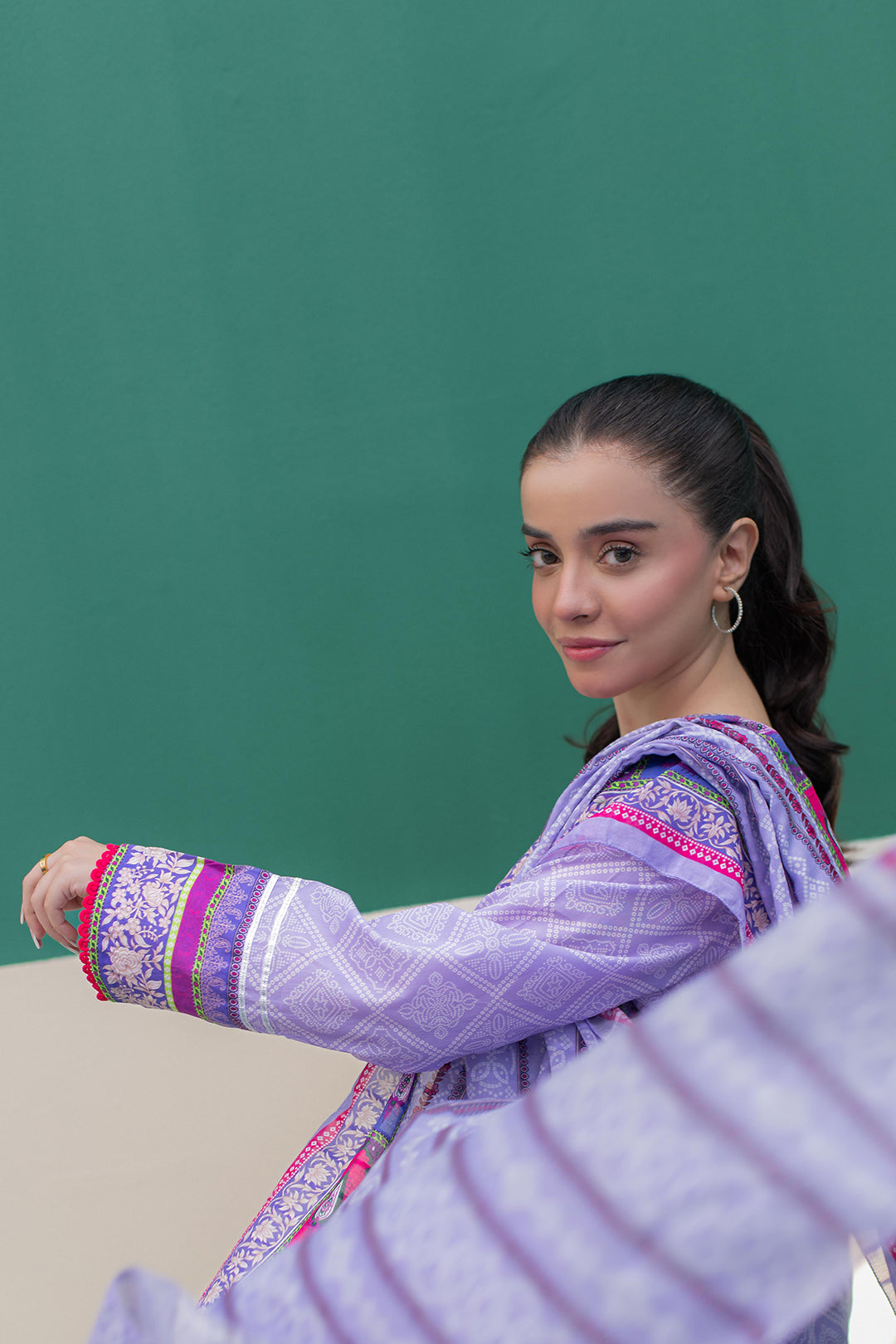 Zellbury | Summer Pret | Kurta Dupatta Trouser - 2828
