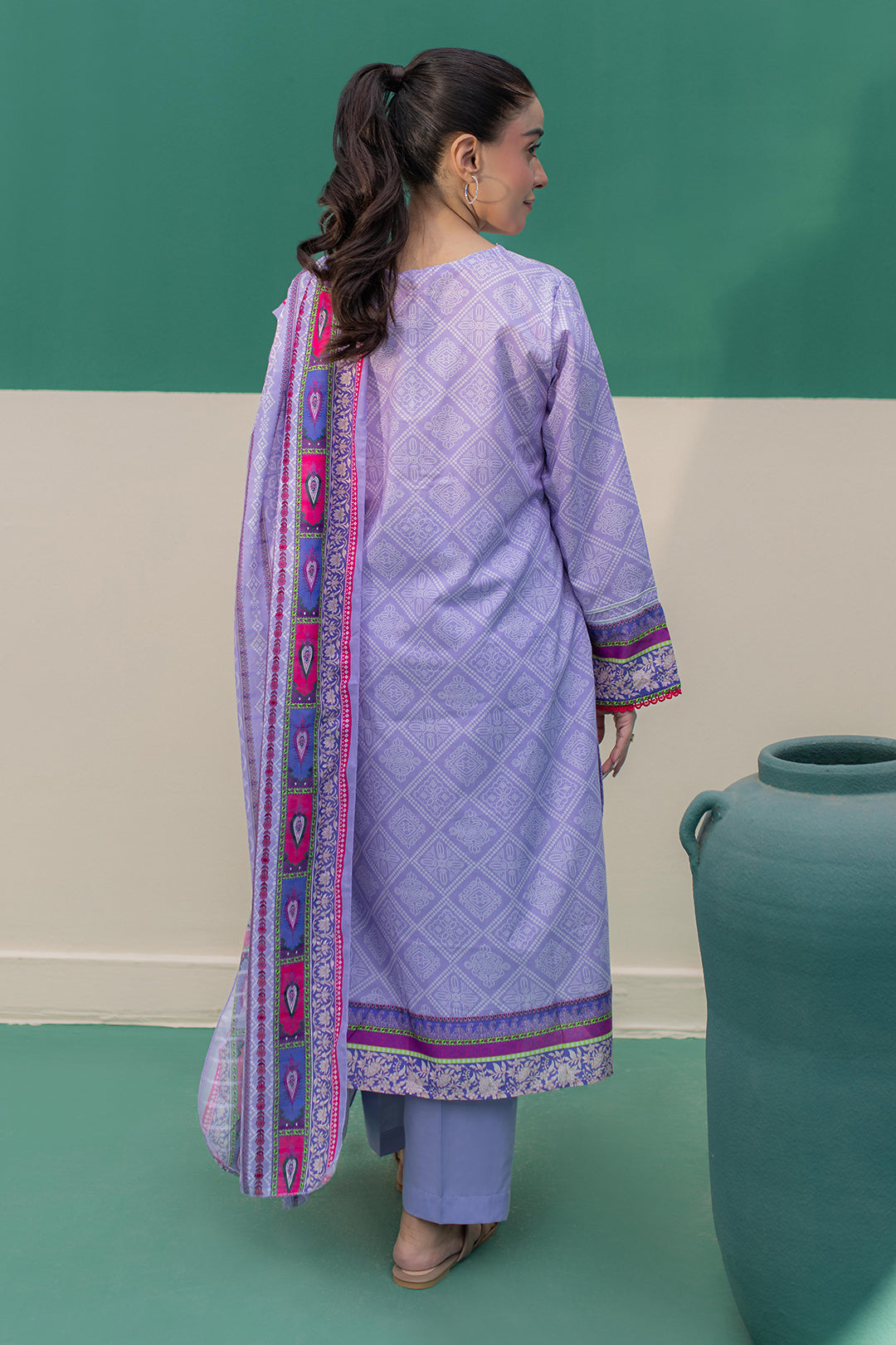 Zellbury | Summer Pret | Kurta Dupatta Trouser - 2828