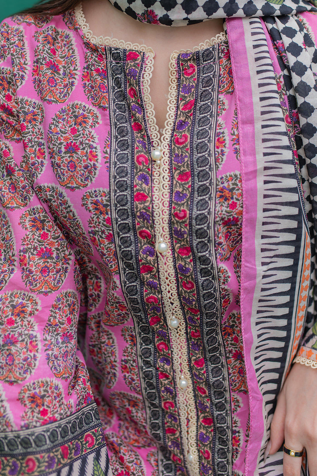 Zellbury | Summer Pret | Kurta Dupatta Trouser - 2830