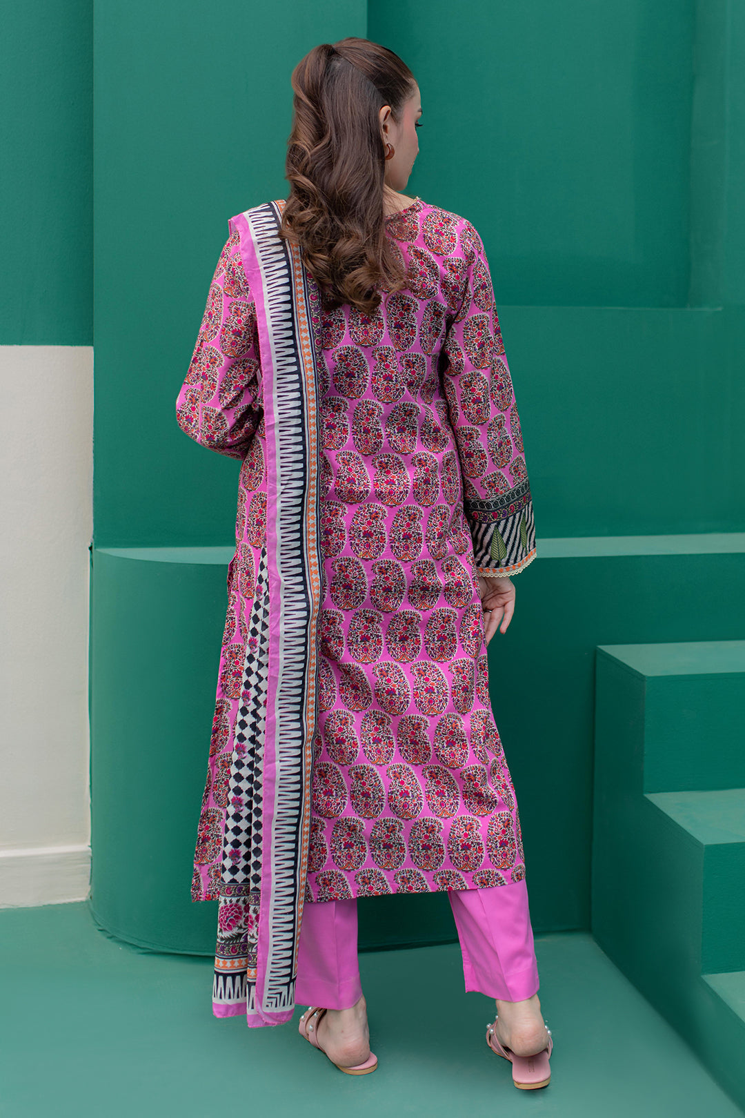 Zellbury | Summer Pret | Kurta Dupatta Trouser - 2830