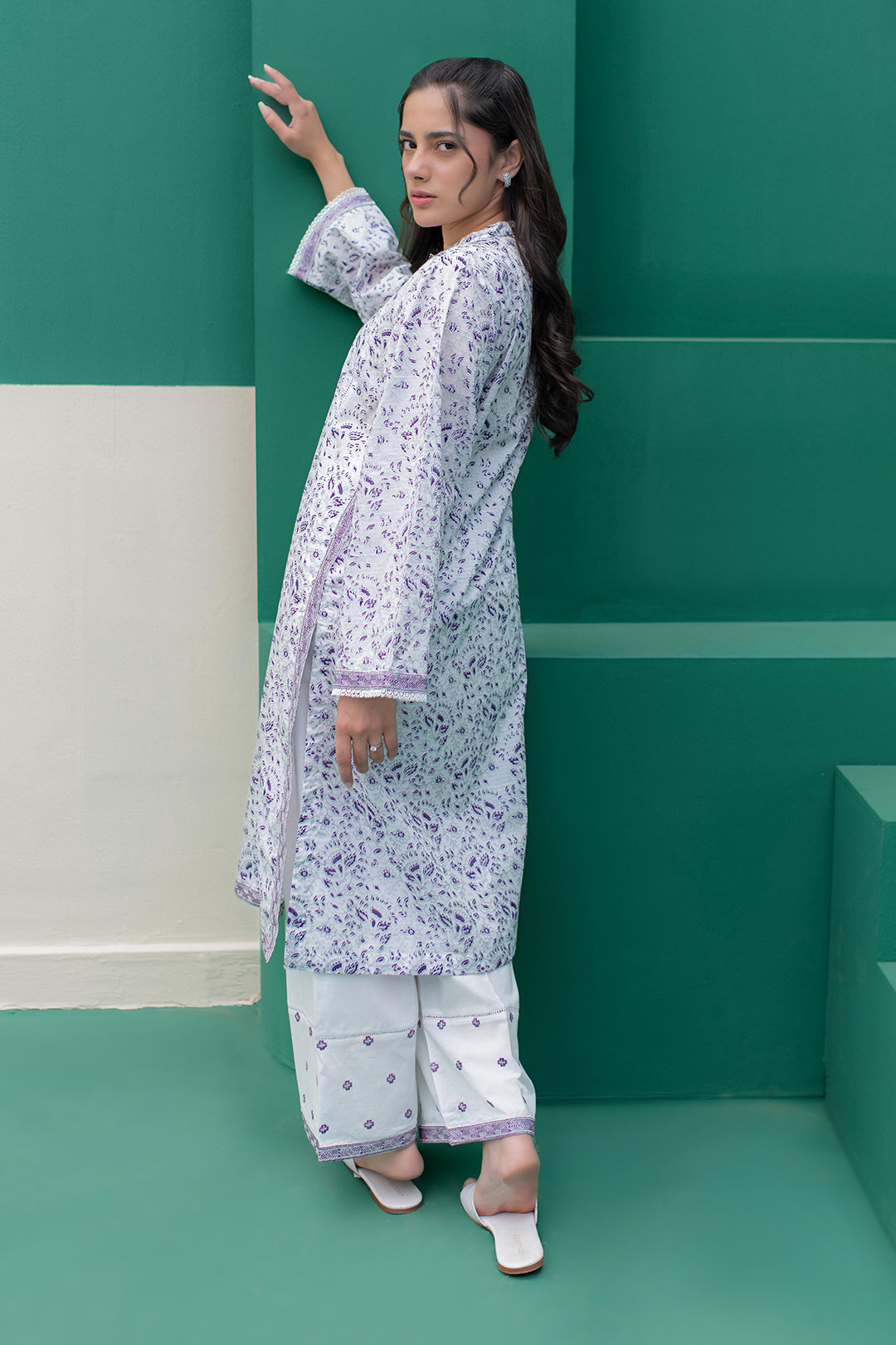 Zellbury | Summer Pret | Embroidered Kurta Trouser - 2116