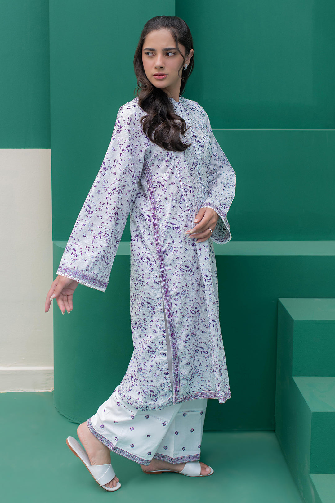 Zellbury | Summer Pret | Embroidered Kurta Trouser - 2116
