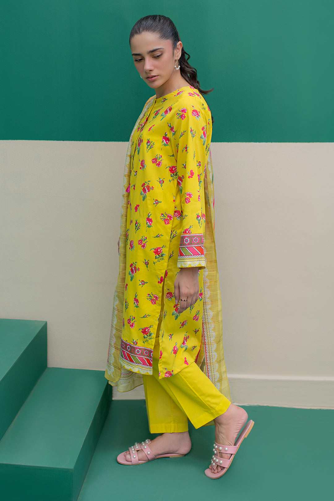 Zellbury | Summer Pret | Kurta Dupatta Trouser - 2111