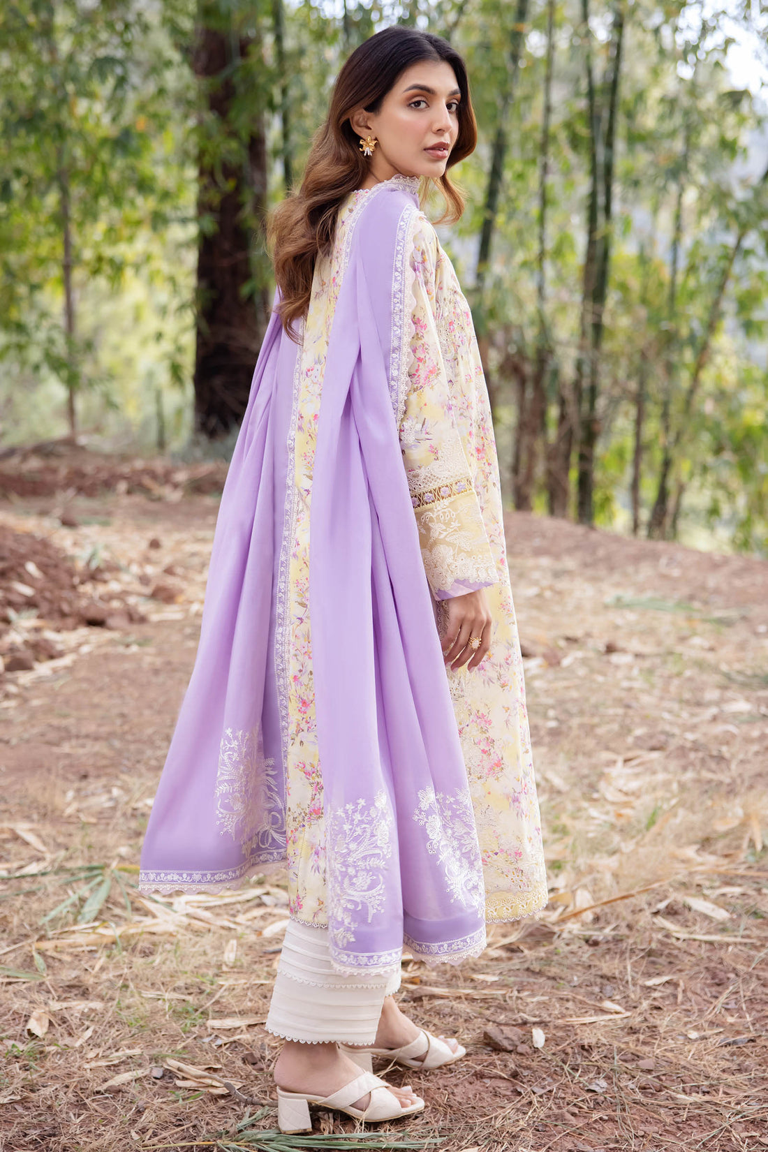 Zaha | Lawn 24 | SEZEM (ZL24-13 A) -  Zaha Luxury -  Saira Sultan