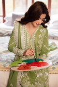 Zaha | Lawn 24 | ZEL (ZL24-08 A) - Pakistani Designer Dress - by Zaha | Type: Luxury - 100% Original at Saira Sultan