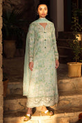 Zaha | Lawn 24 | SEZEM (ZL24-13 B) - Pakistani Designer Dress - by Zaha | Type: Luxury - 100% Original at Saira Sultan