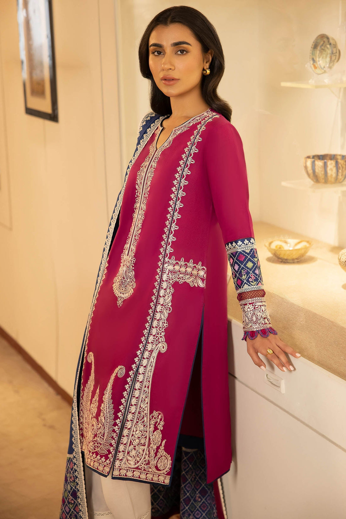 Zaha | Lawn 24 | FERYA (ZL24-06 B) -  Zaha Luxury -  Saira Sultan