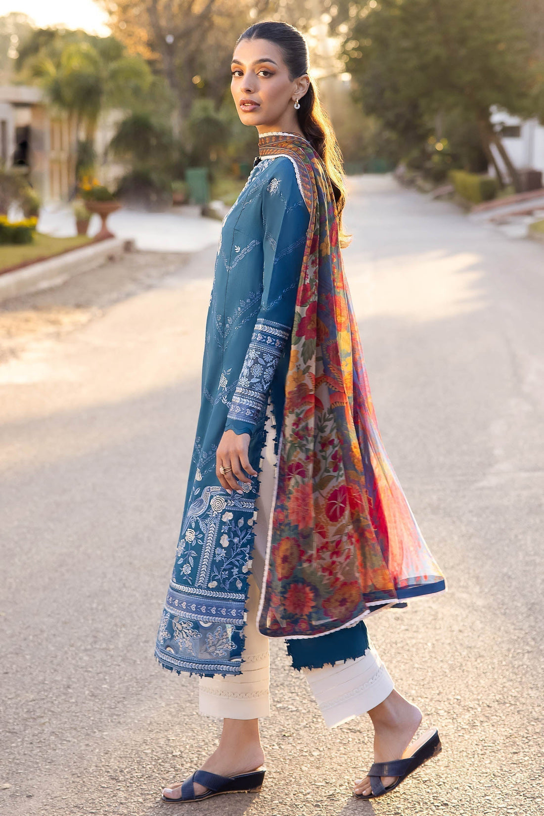 Zaha | Lawn 24 | EIRA (ZL24-05 B) -  Zaha Luxury -  Saira Sultan