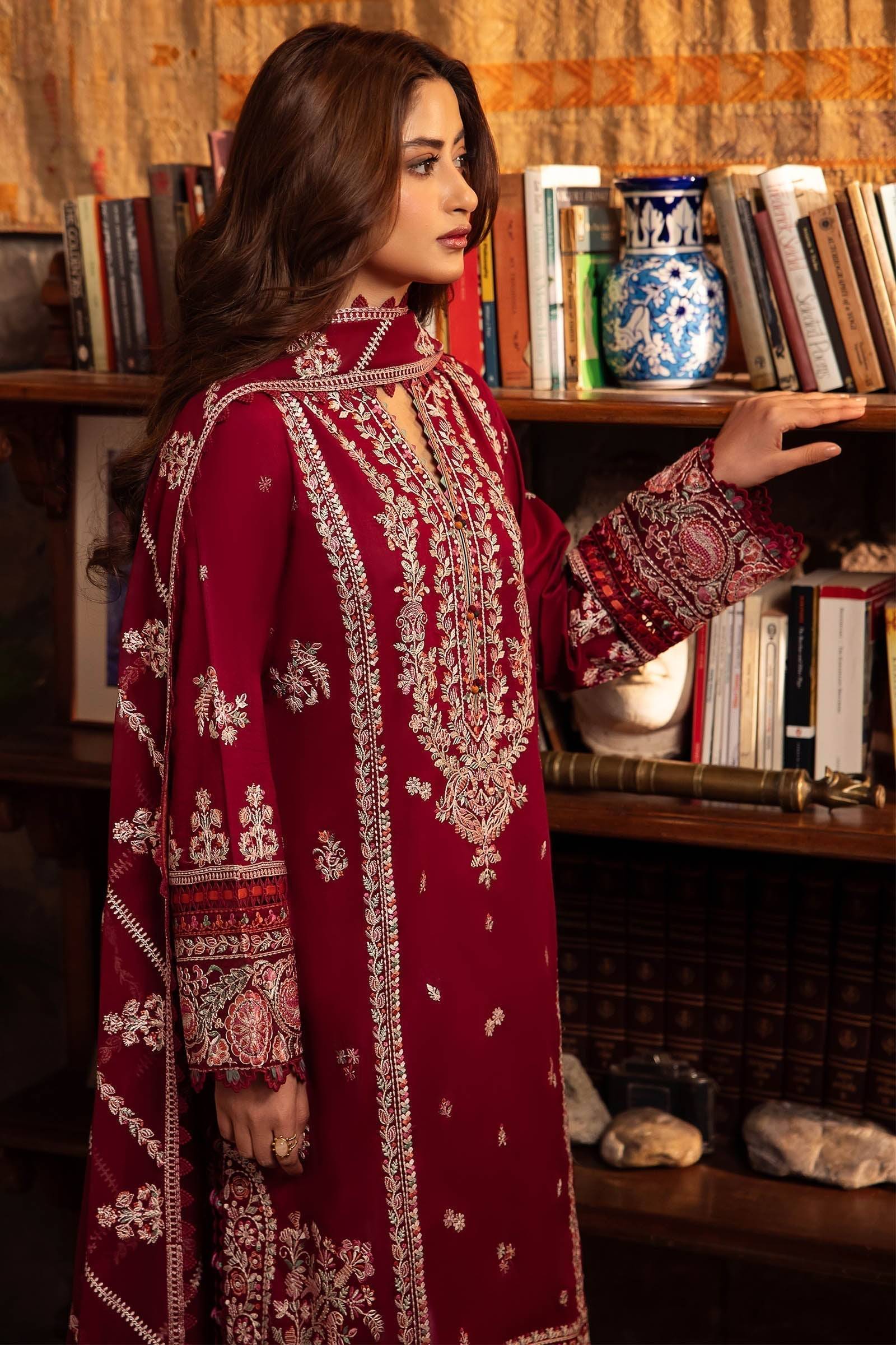 Zaha | Lawn 24 | ZENEL (ZL24-07 B) - Pakistani Designer Dress - by Zaha | Type: Luxury - 100% Original at Saira Sultan