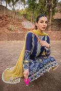 Zaha | Lawn 24 | VEJAH (ZL24-11 A) - Pakistani Designer Dress - by Zaha | Type: Luxury - 100% Original at Saira Sultan