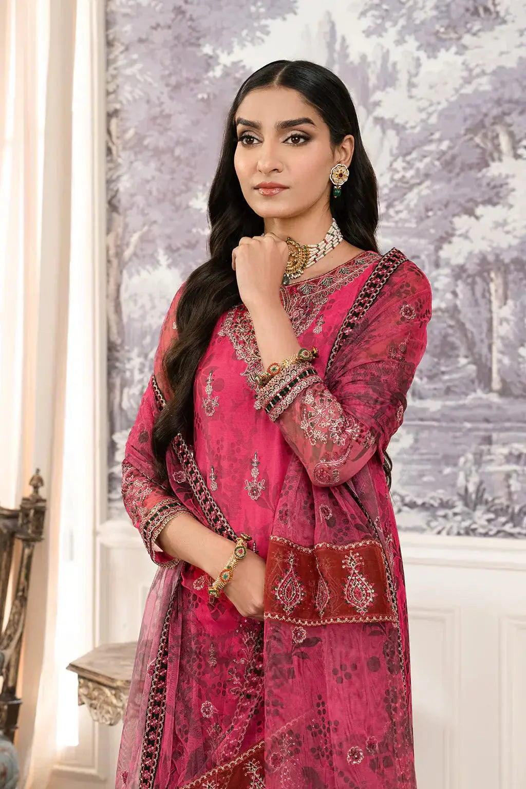 Zarif | Afsanah Formal Edit 24 | ZAF 05 JHOOM - Pakistani Designer Dress - by Zarif | Type: Formal - 100% Original at Saira Sultan