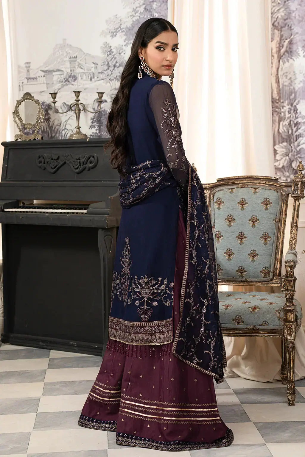Zarif | Afsanah Formal Edit 24 | ZAF 10 KASHISH - Pakistani Designer Dress - by Zarif | Type: Formal - 100% Original at Saira Sultan