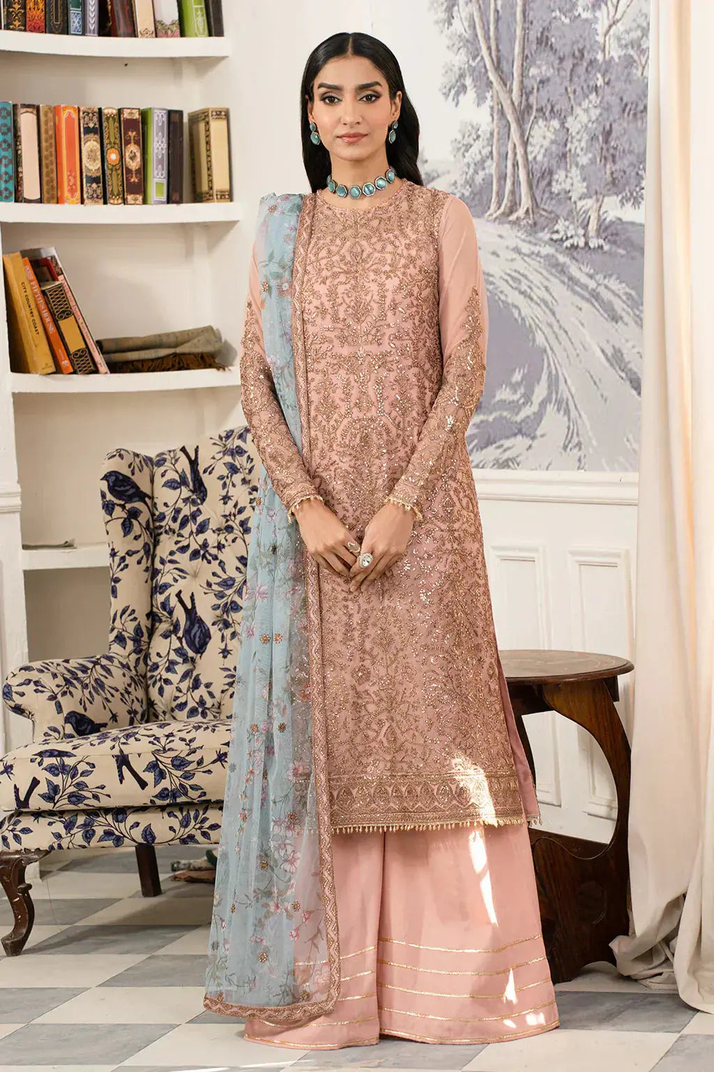 Zarif | Afsanah Formal Edit 24 | ZAF 08 HASEEN - Pakistani Designer Dress - by Zarif | Type: Formal - 100% Original at Saira Sultan