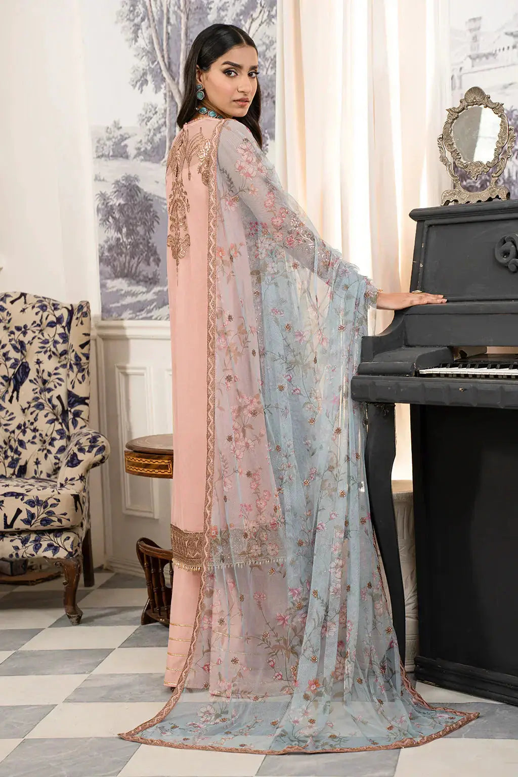 Zarif | Afsanah Formal Edit 24 | ZAF 08 HASEEN - Pakistani Designer Dress - by Zarif | Type: Formal - 100% Original at Saira Sultan