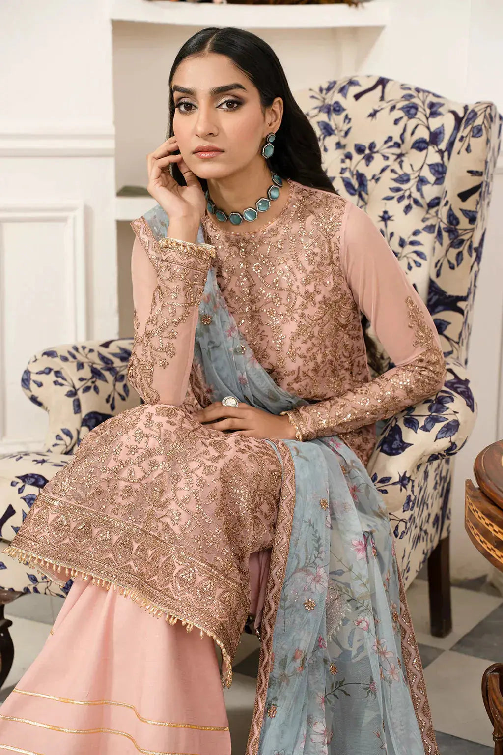 Zarif | Afsanah Formal Edit 24 | ZAF 08 HASEEN - Pakistani Designer Dress - by Zarif | Type: Formal - 100% Original at Saira Sultan