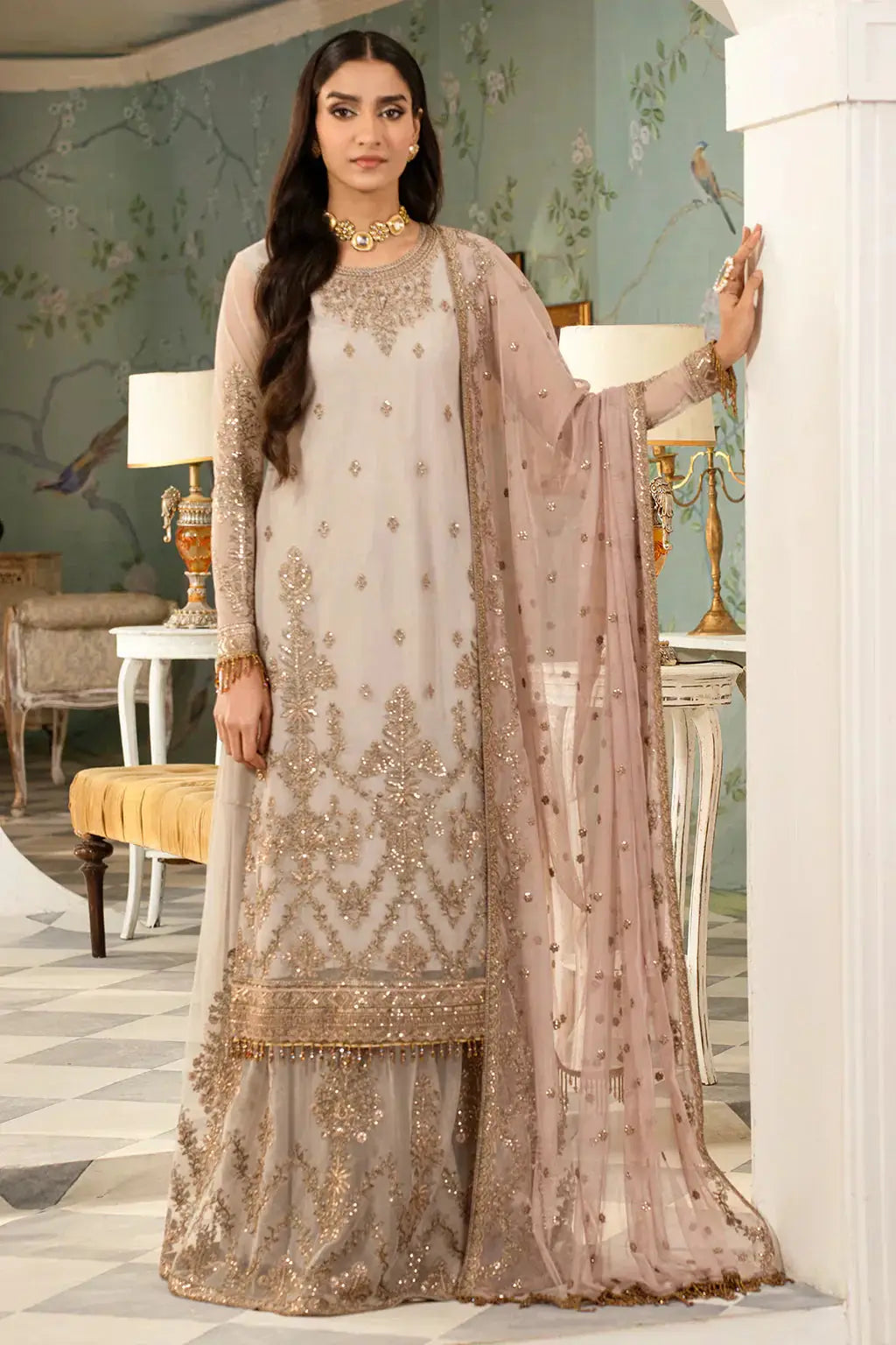 Zarif | Afsanah Formal Edit 24 | ZAF 06 NAFEES - Pakistani Designer Dress - by Zarif | Type: Formal - 100% Original at Saira Sultan