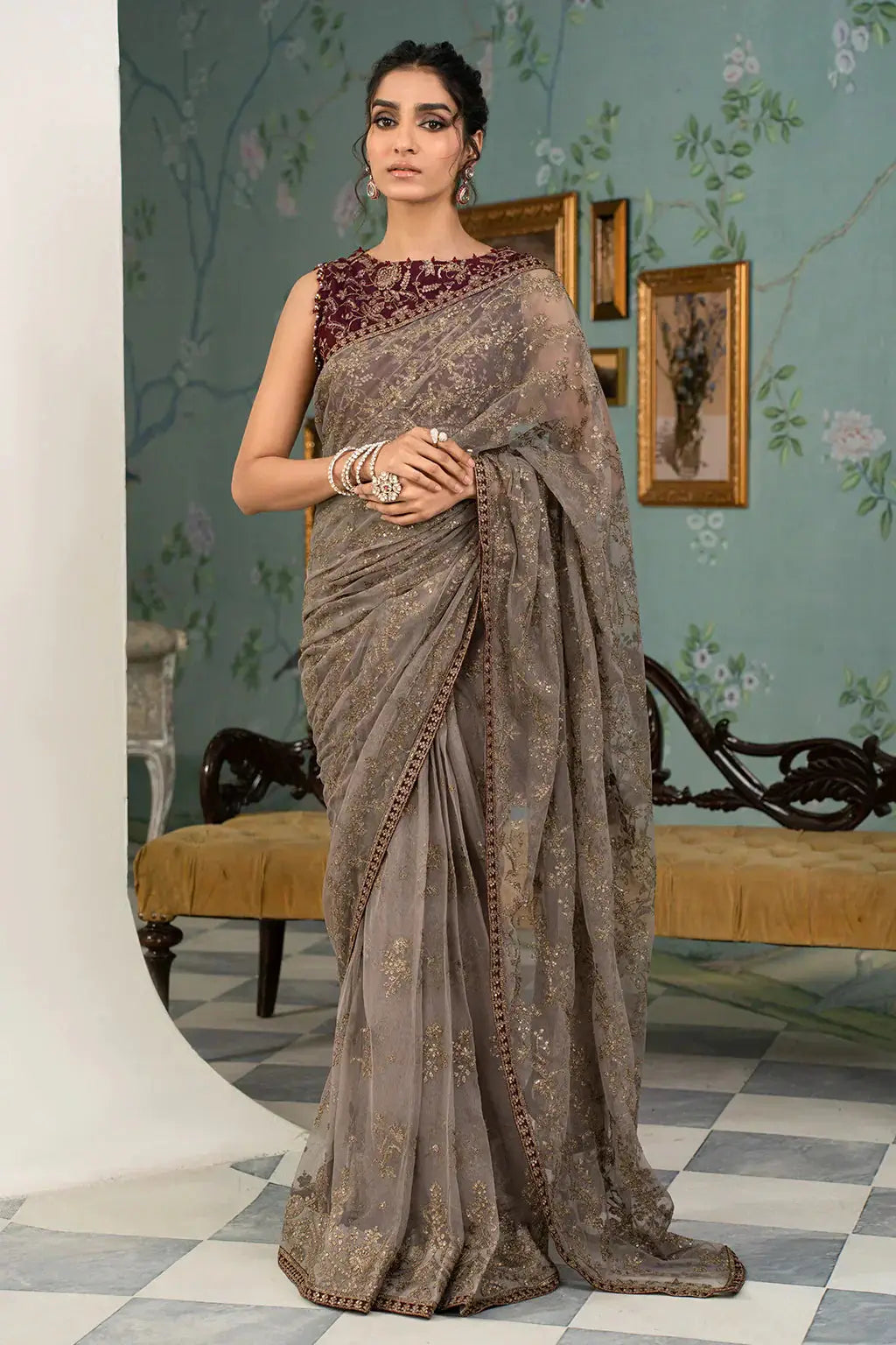 Zarif | Afsanah Formal Edit 24 | ZAF 01 ZOHRA - Pakistani Designer Dress - by Zarif | Type: Formal - 100% Original at Saira Sultan