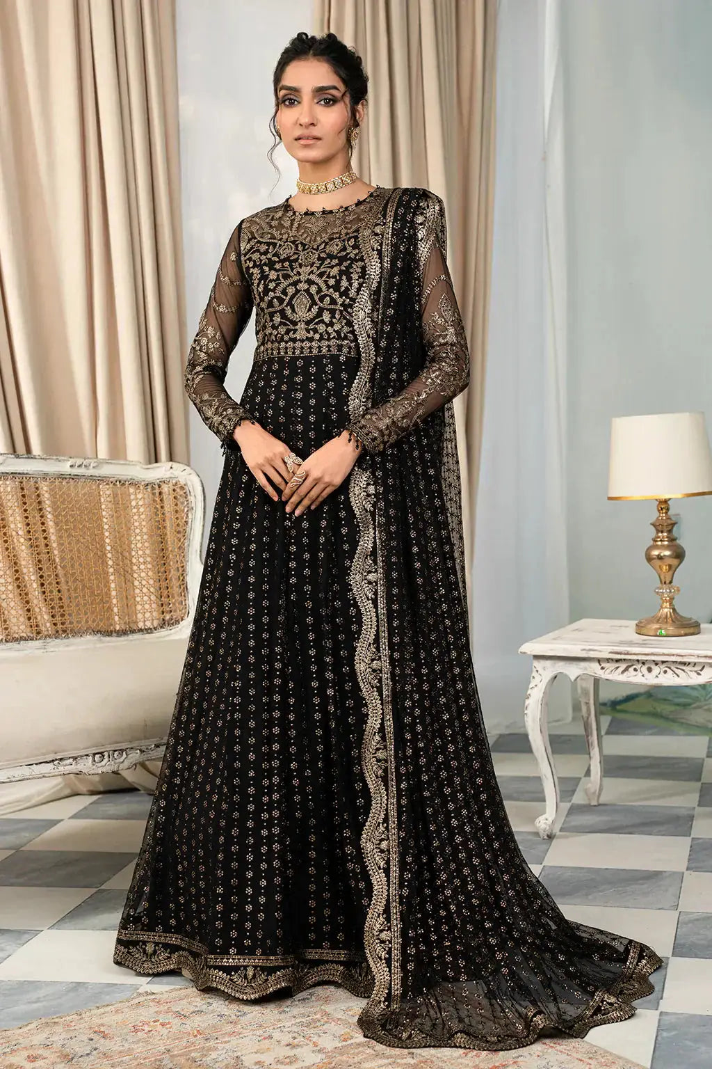 Zarif | Afsanah Formal Edit 24 | ZAF 02 MUSKAAN - Pakistani Designer Dress - by Zarif | Type: Formal - 100% Original at Saira Sultan