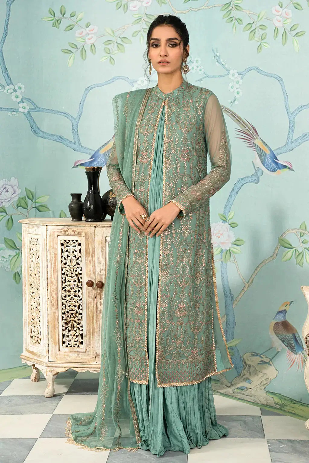 Zarif | Afsanah Formal Edit 24 | ZAF 11 ABSHAAR - Pakistani Designer Dress - by Zarif | Type: Formal - 100% Original at Saira Sultan