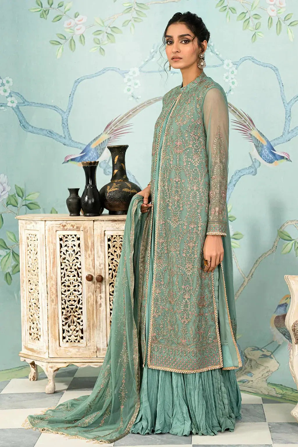 Zarif | Afsanah Formal Edit 24 | ZAF 11 ABSHAAR - Pakistani Designer Dress - by Zarif | Type: Formal - 100% Original at Saira Sultan