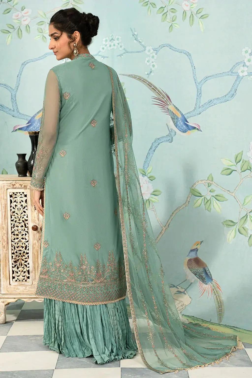 Zarif | Afsanah Formal Edit 24 | ZAF 11 ABSHAAR - Pakistani Designer Dress - by Zarif | Type: Formal - 100% Original at Saira Sultan
